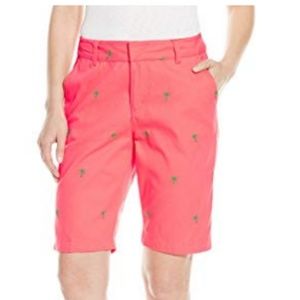 Caribbean Joe Palm Tree 🌴 Bermuda Shorts 6 NWT